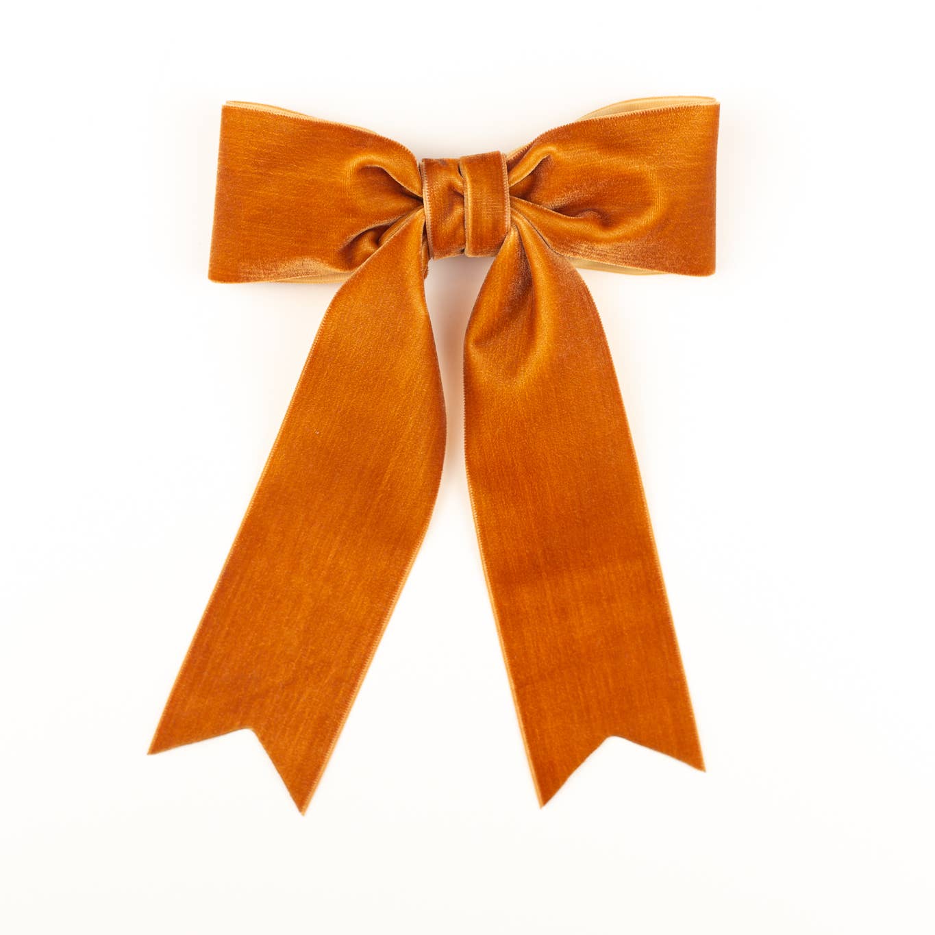 Copper Velvet Bow