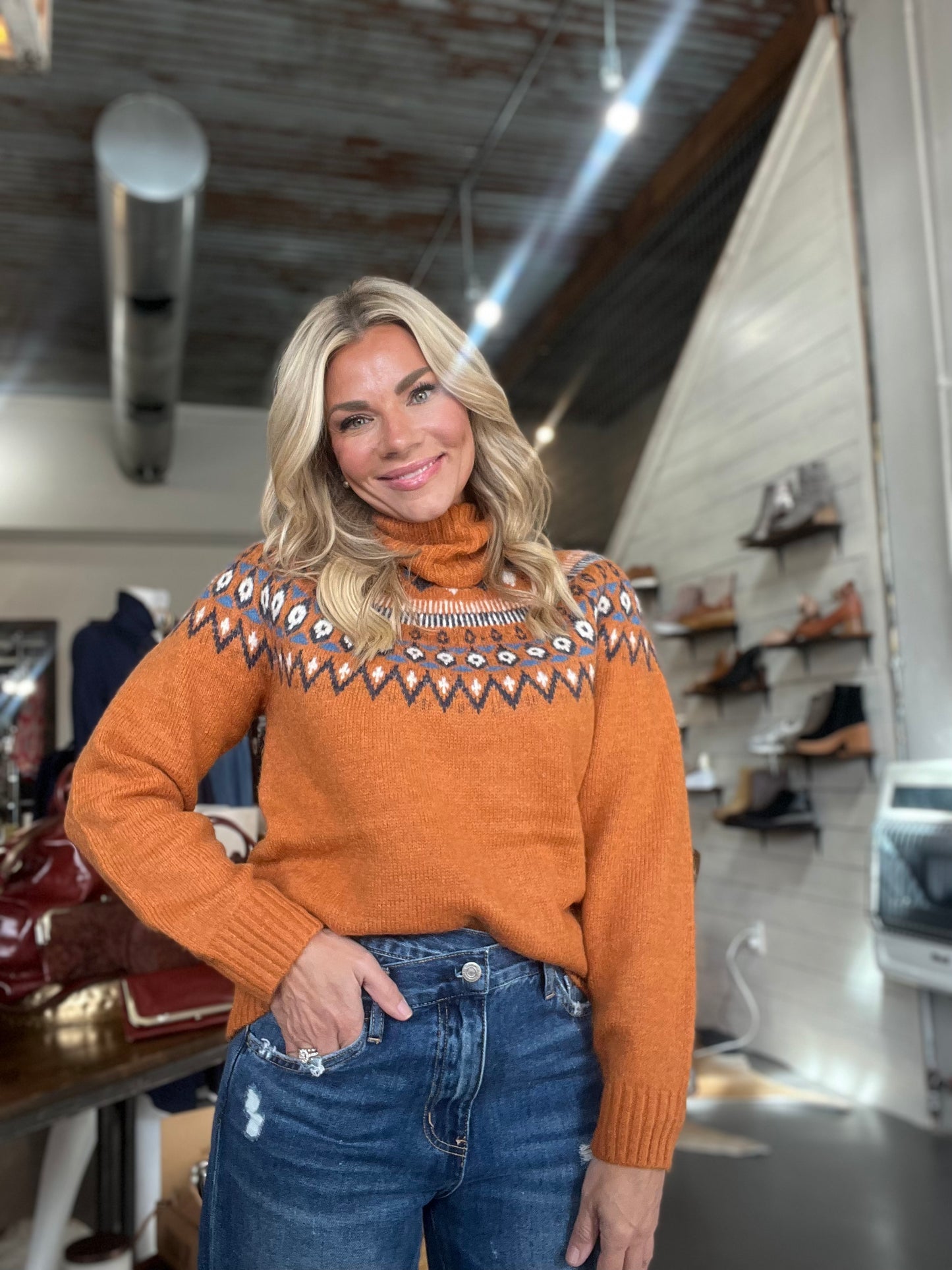 Georgia Turtleneck Sweater