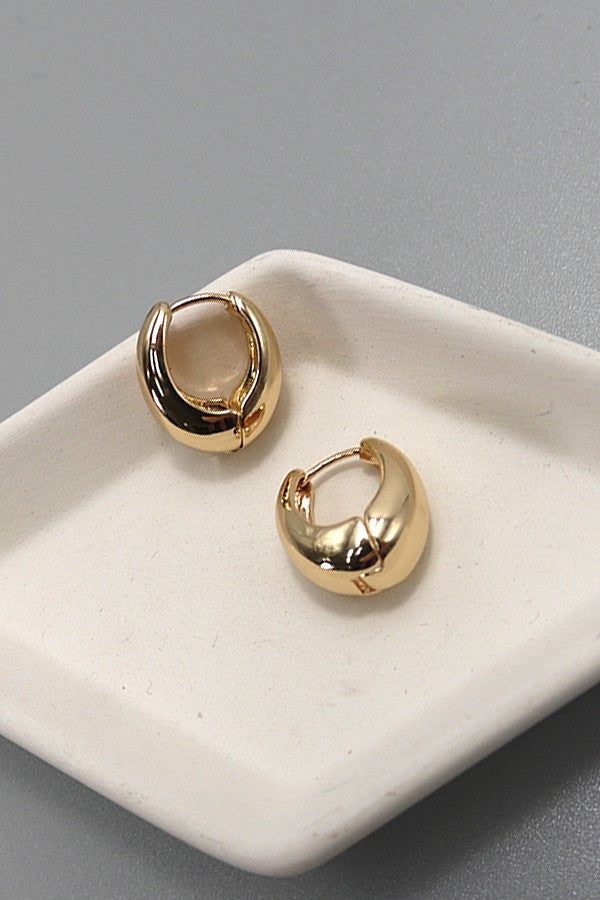 Mini Huggie Hoops