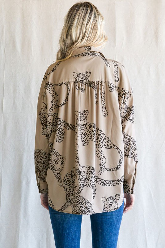 Printed Animal Top