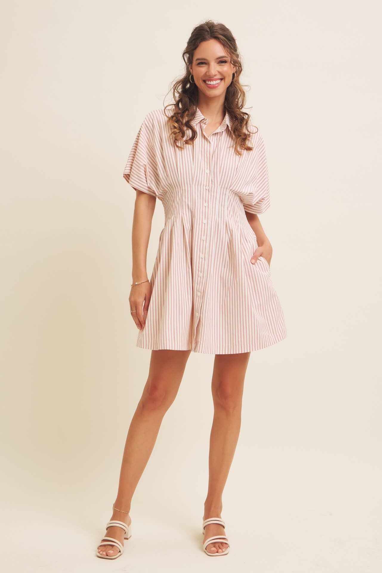 Cecily Stripe Dress