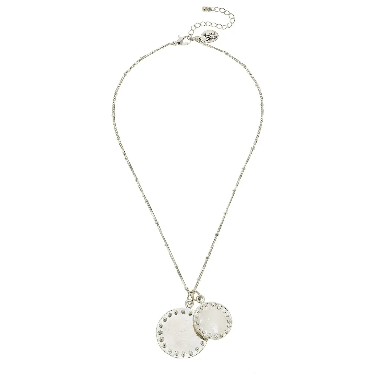 Susan Shaw Double Circle Necklace