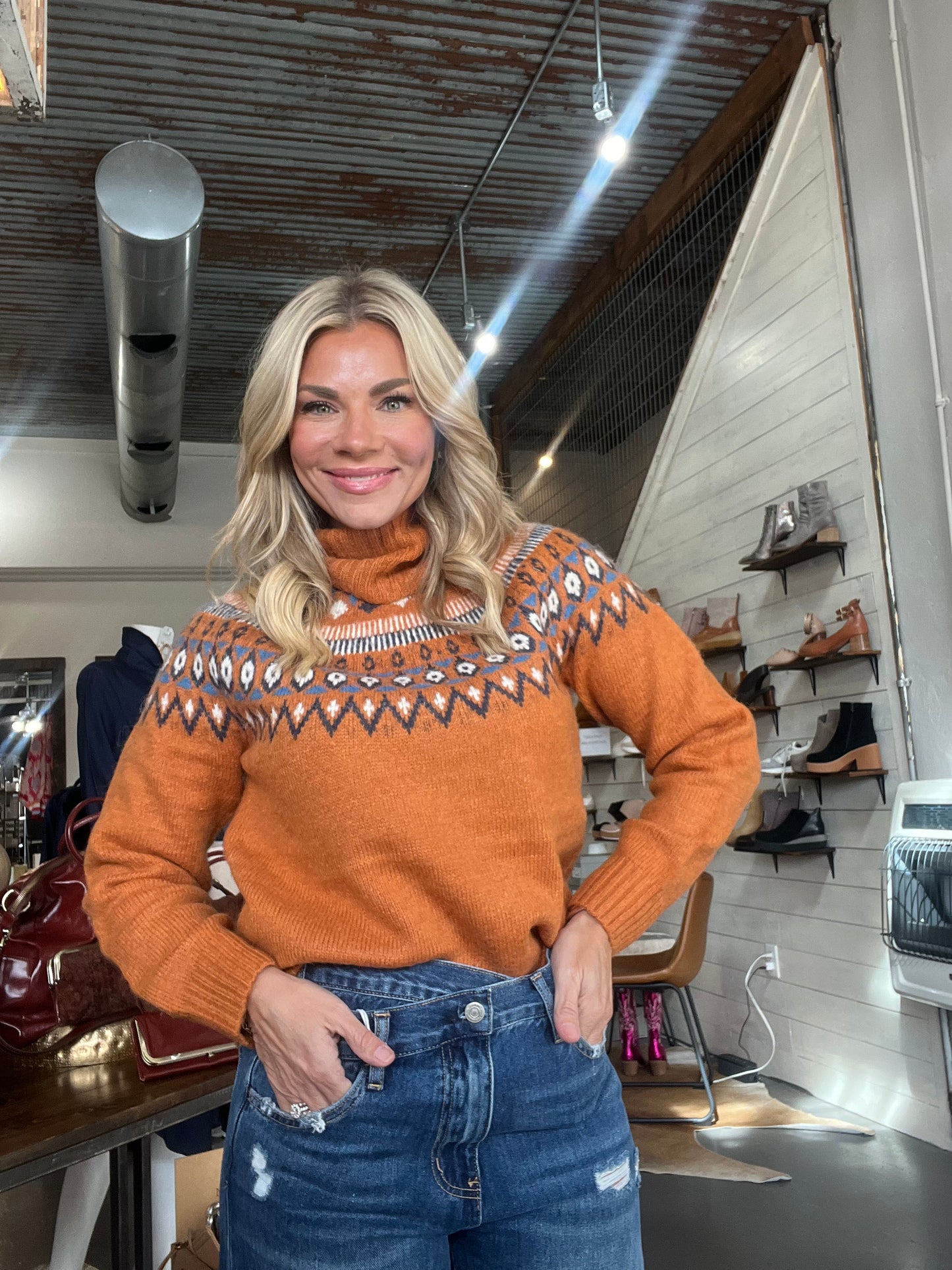 Georgia Turtleneck Sweater