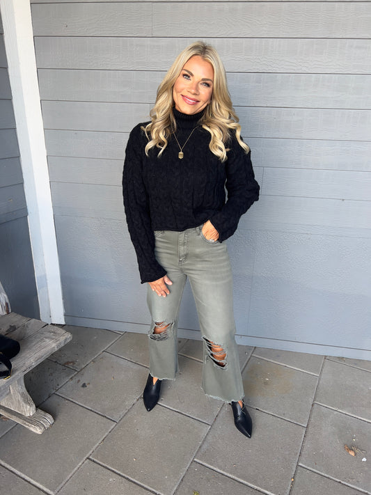 Taylor Turtleneck Sweater