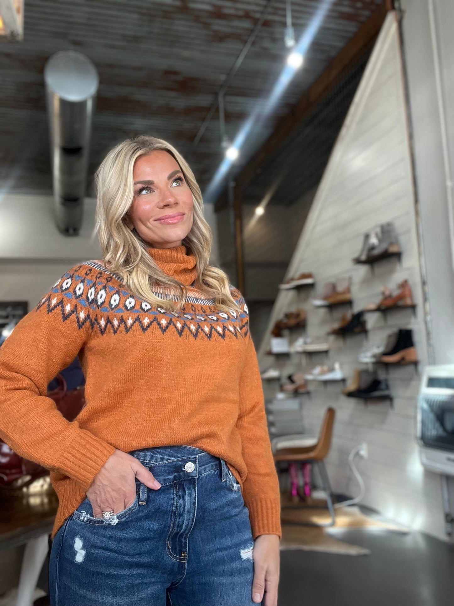 Georgia Turtleneck Sweater