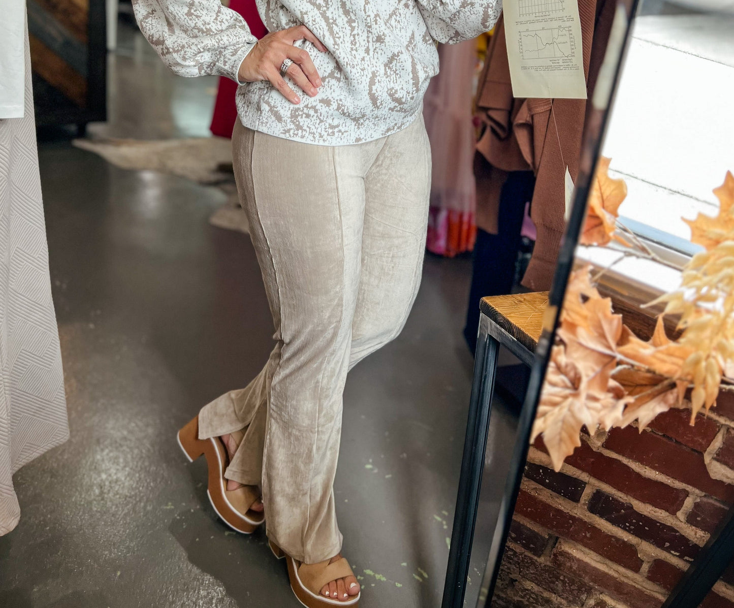 Fall Breeze Corduroy Flares
