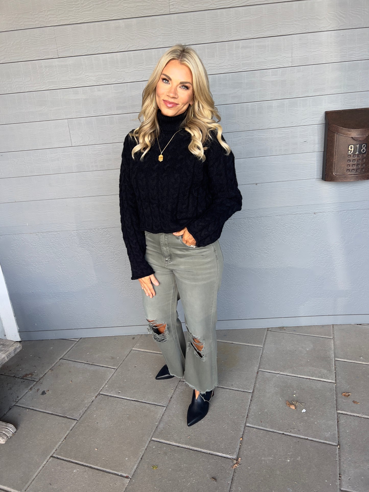 Taylor Turtleneck Sweater