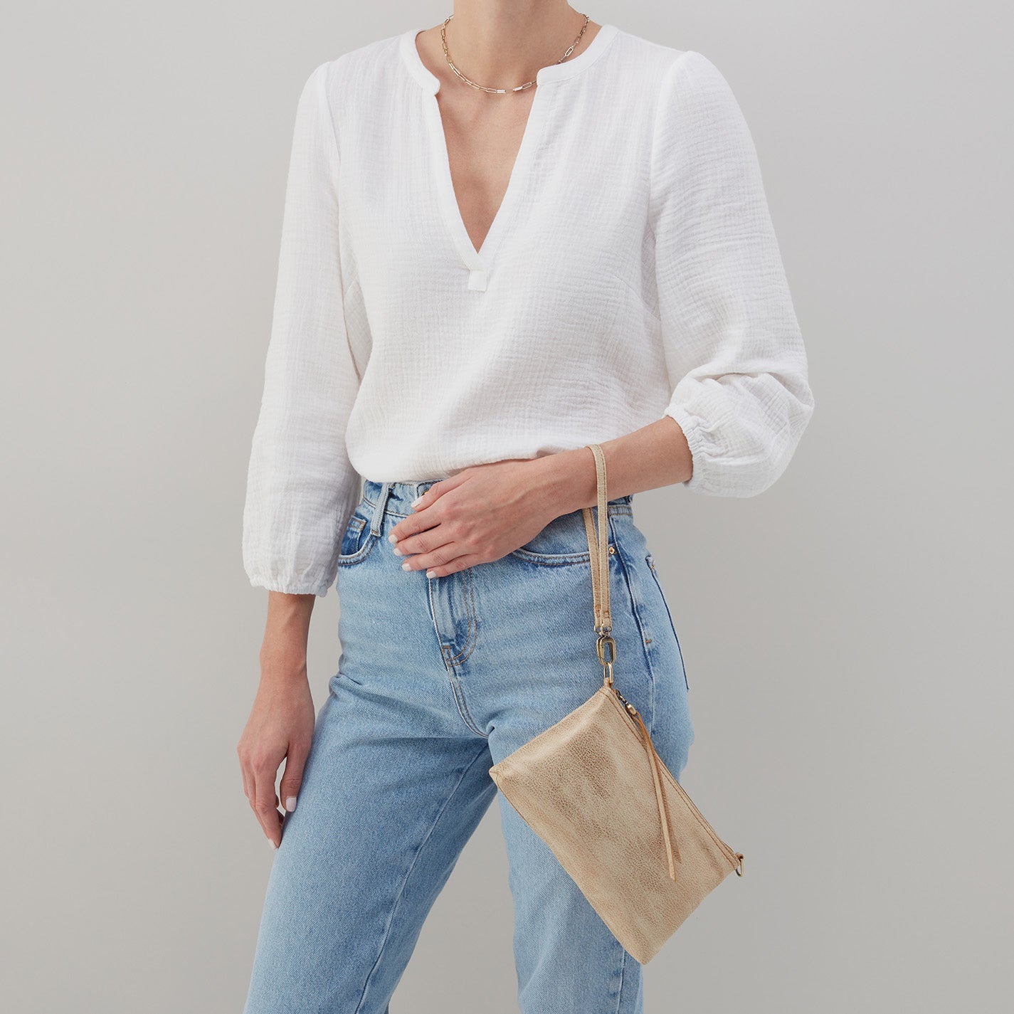 Hobo Darcy Crossbody - Gold Leaf