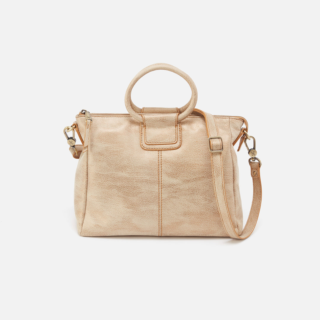 Hobo Sheila Medium Satchel - Gold Leaf