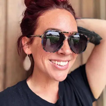 DAX Eyewear Earhart Sunglasses - Marble