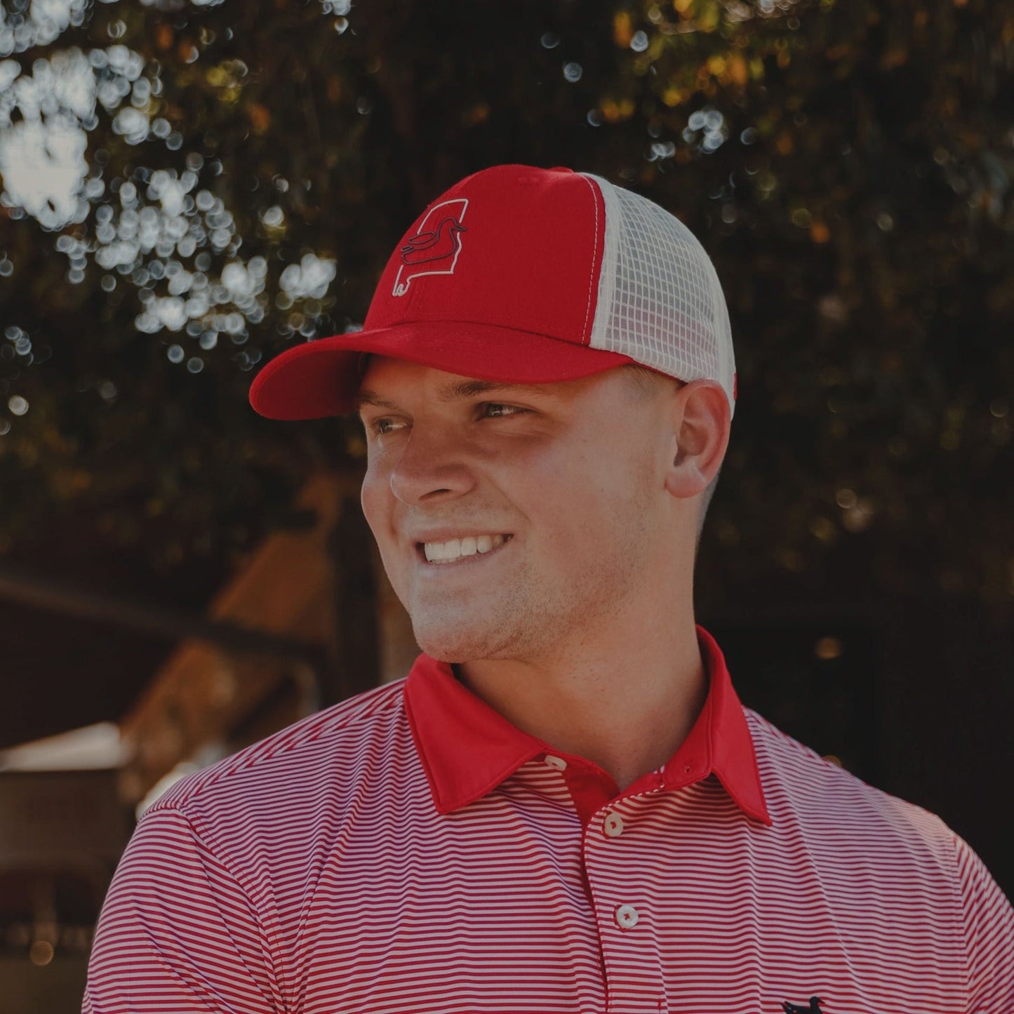 Southern Marsh Trucker Hat - Original Outline - Alabama