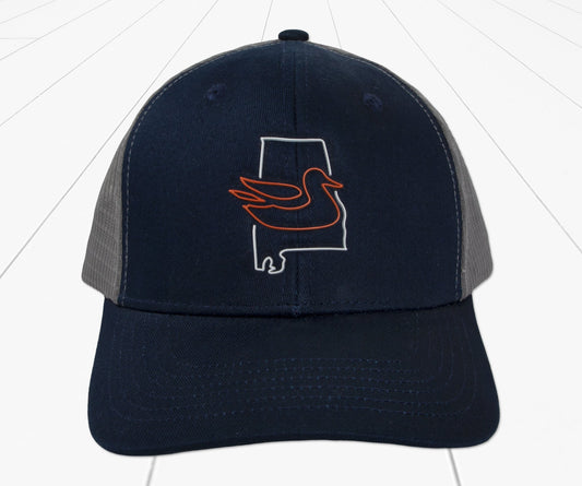 Southern Marsh Trucker Hat - Original Outline - Alabama