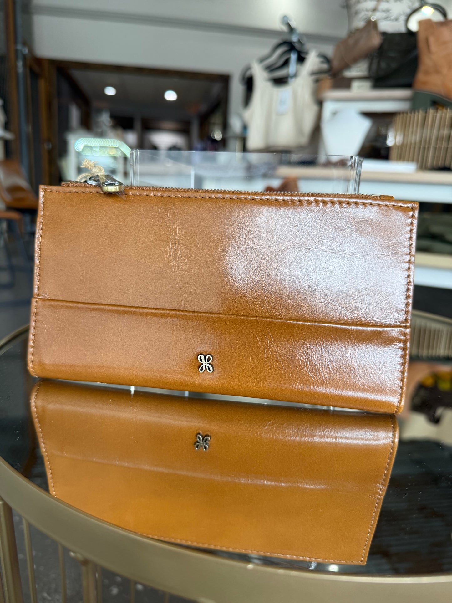Hobo Truffle Jill Large Bifold Wallet