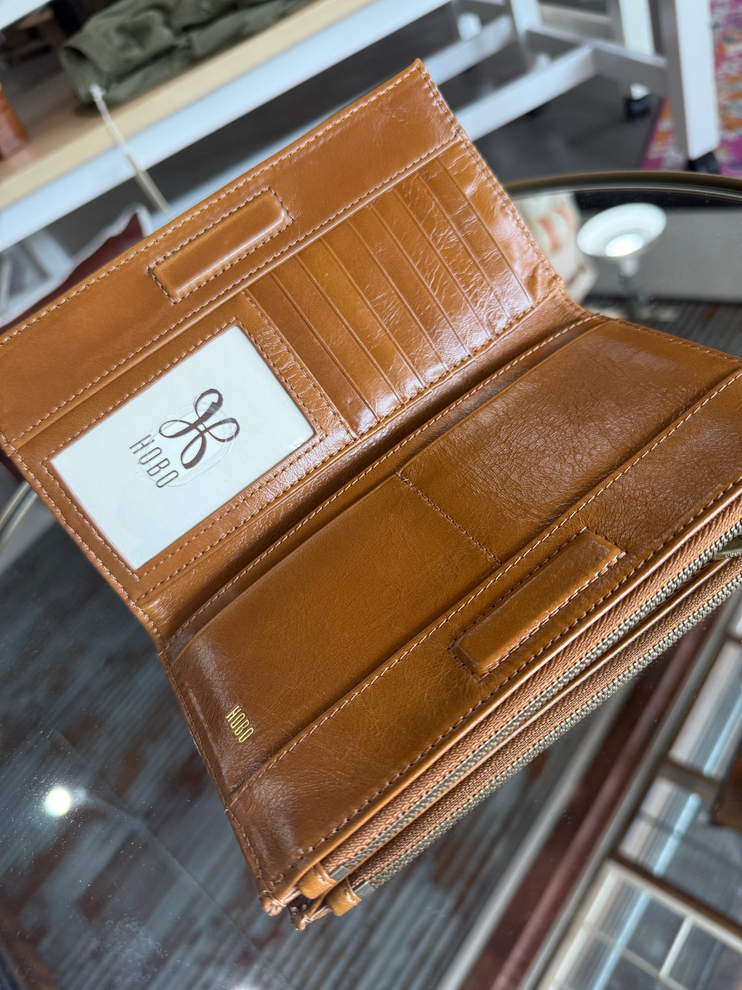 Hobo Truffle Jill Large Bifold Wallet