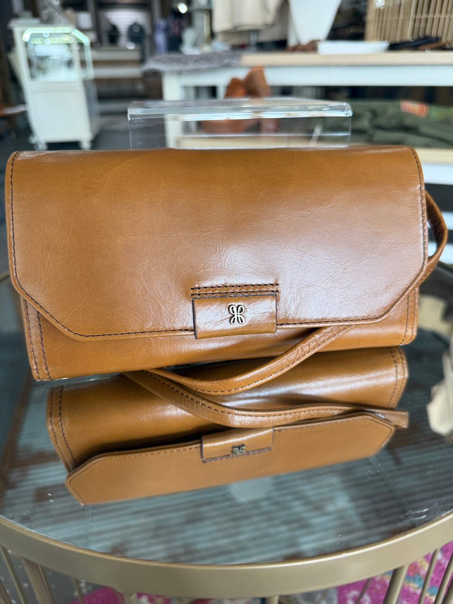Hobo Truffle Romy Wallet Crossbody