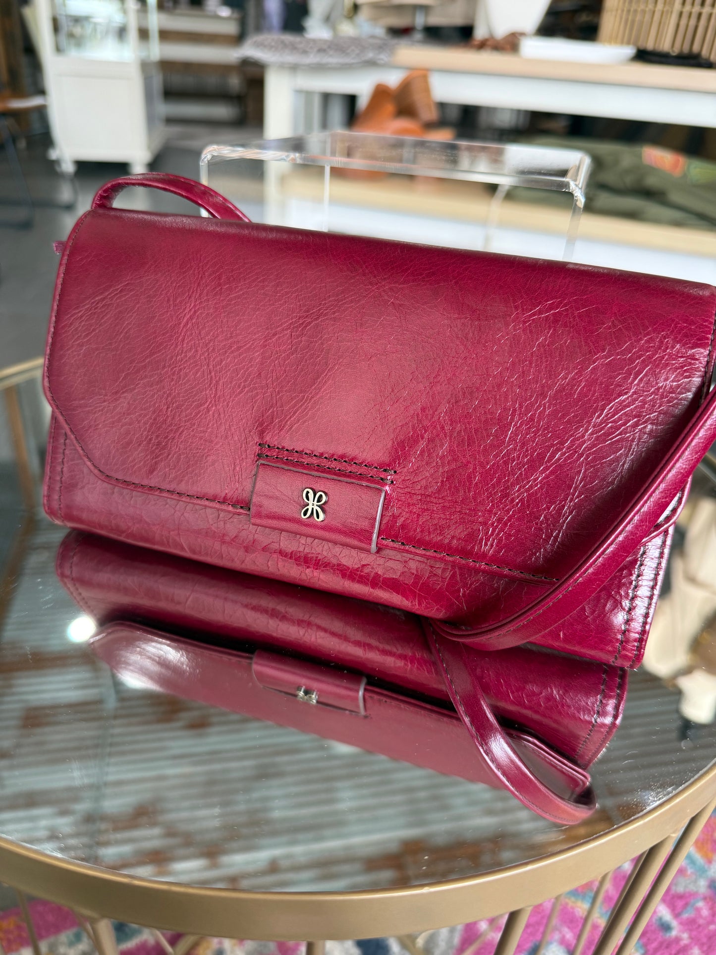Hobo Saddleberry Romy Wallet Crossbody