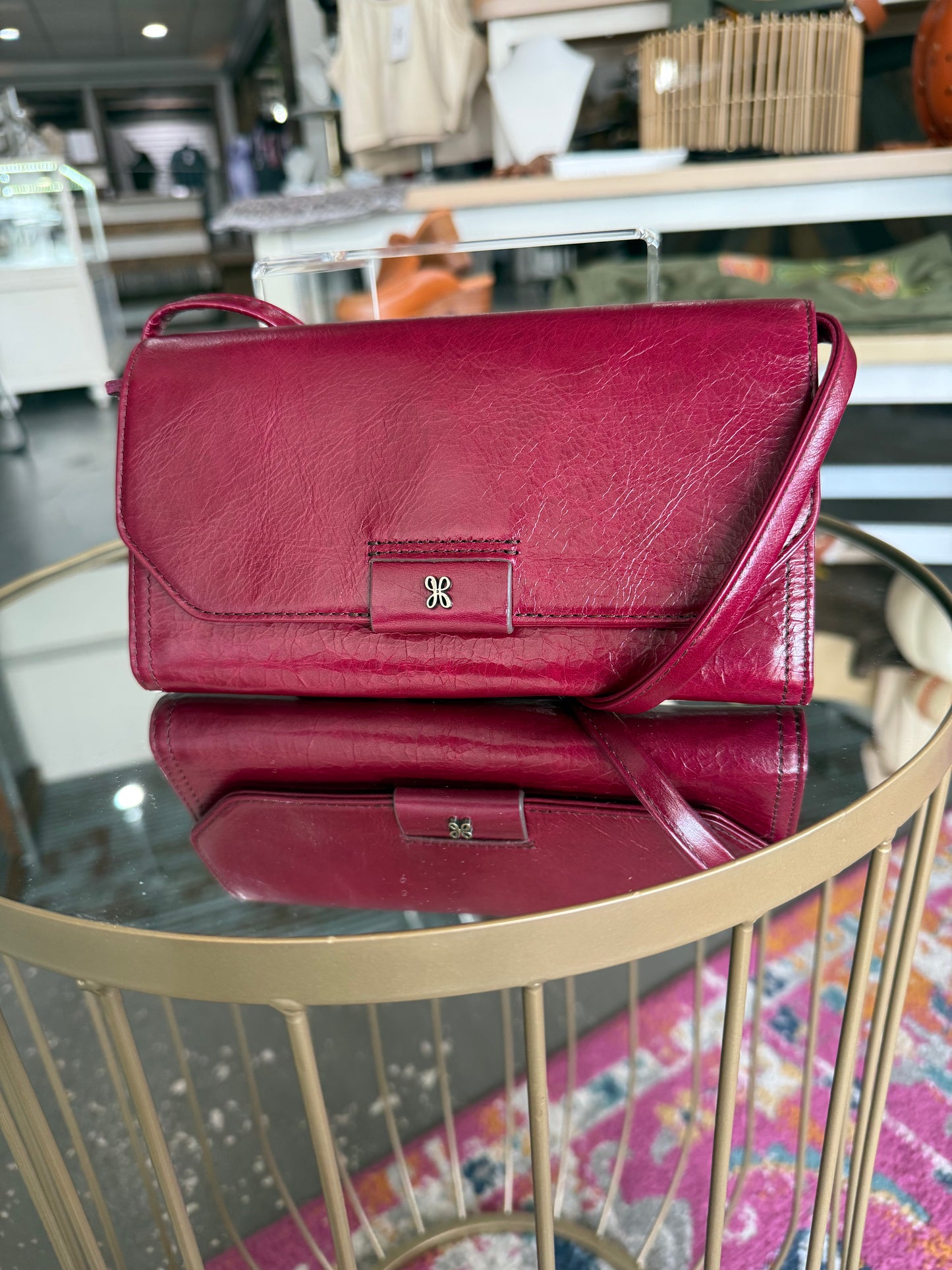 Hobo Saddleberry Romy Wallet Crossbody