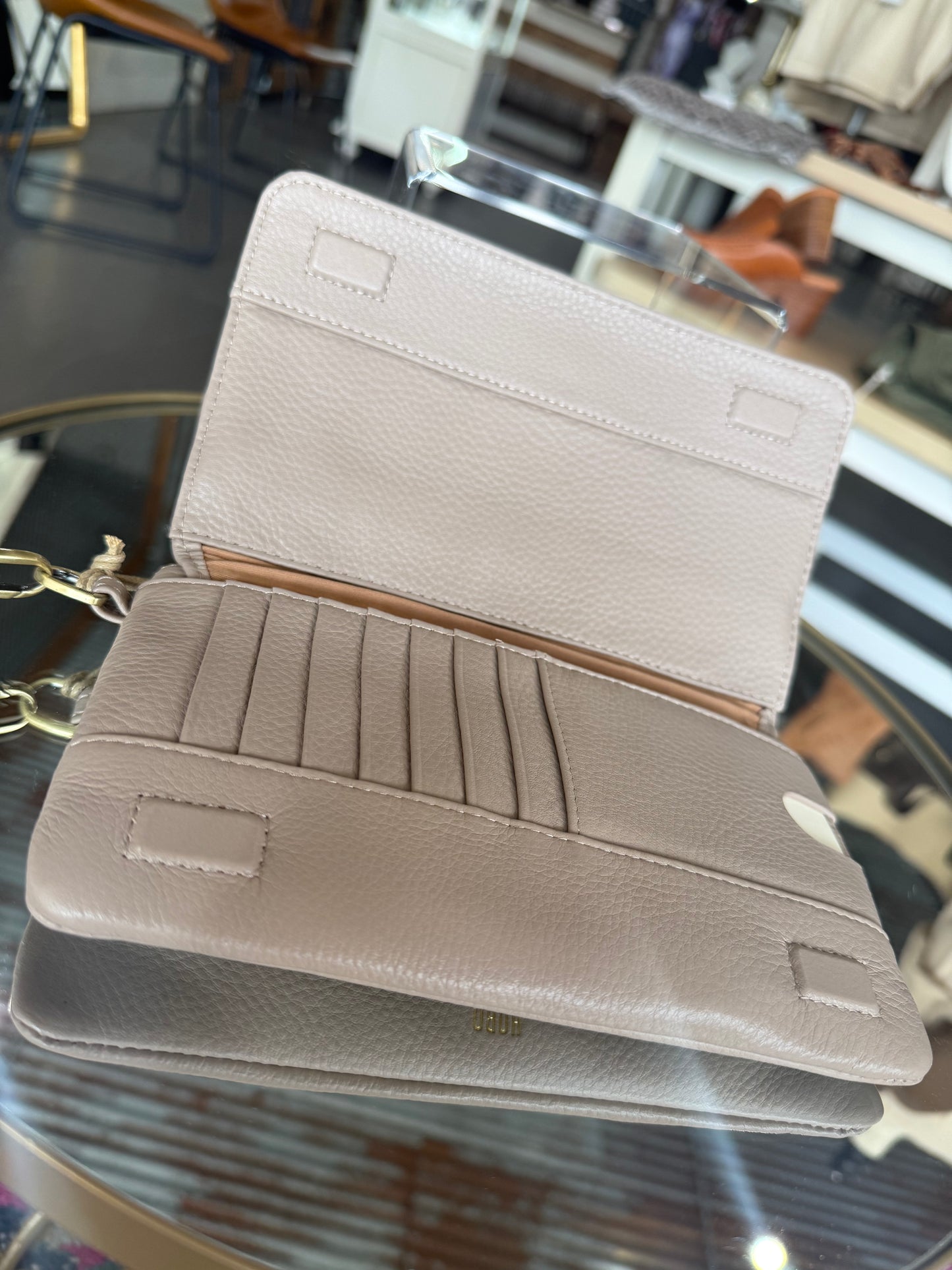 Hobo Warm Adobe Goldie Wristlet