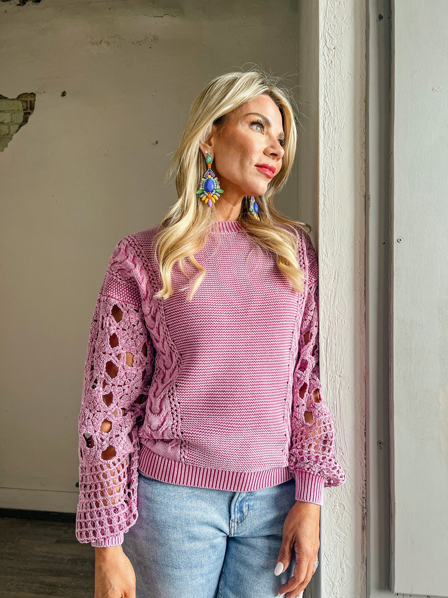 Lilac Love Sweater