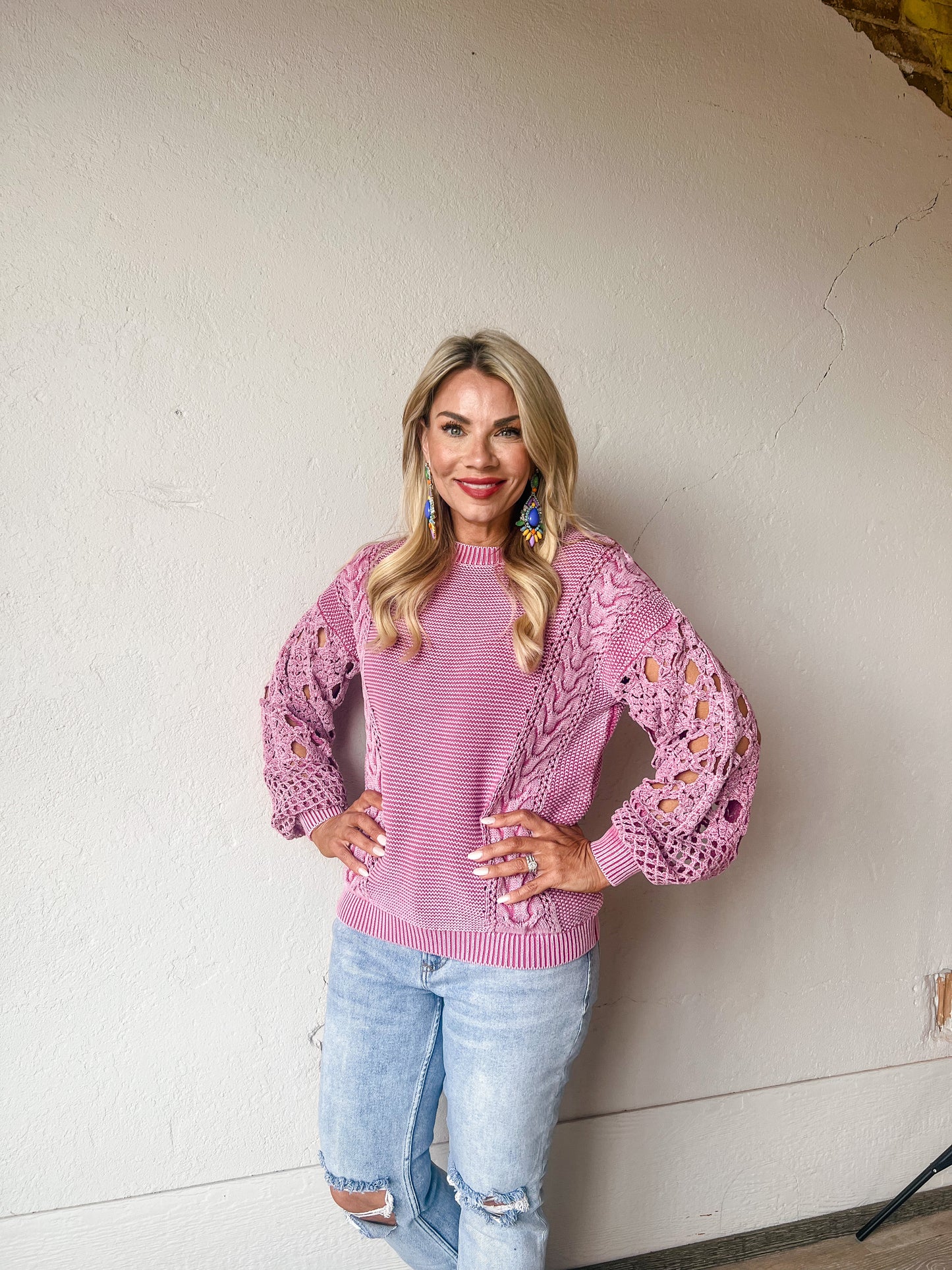 Lilac Love Sweater