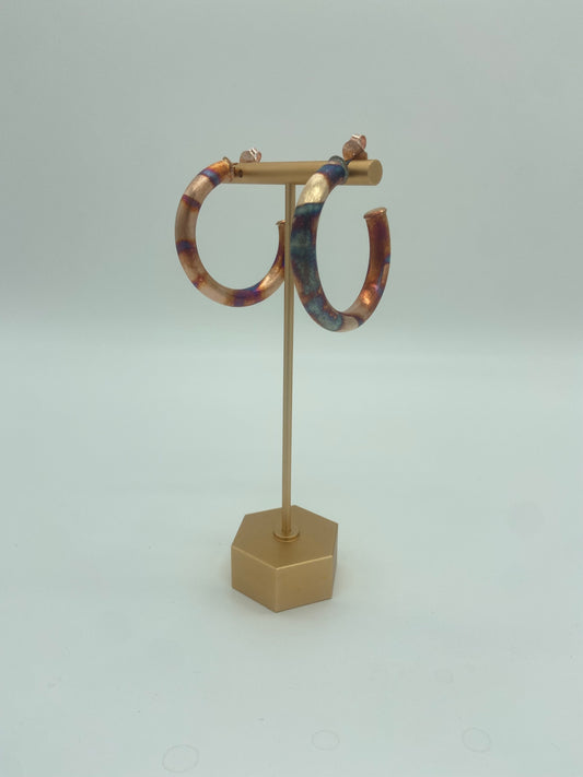 Sheila Fajl Chantal Hoops - Burnished Gold