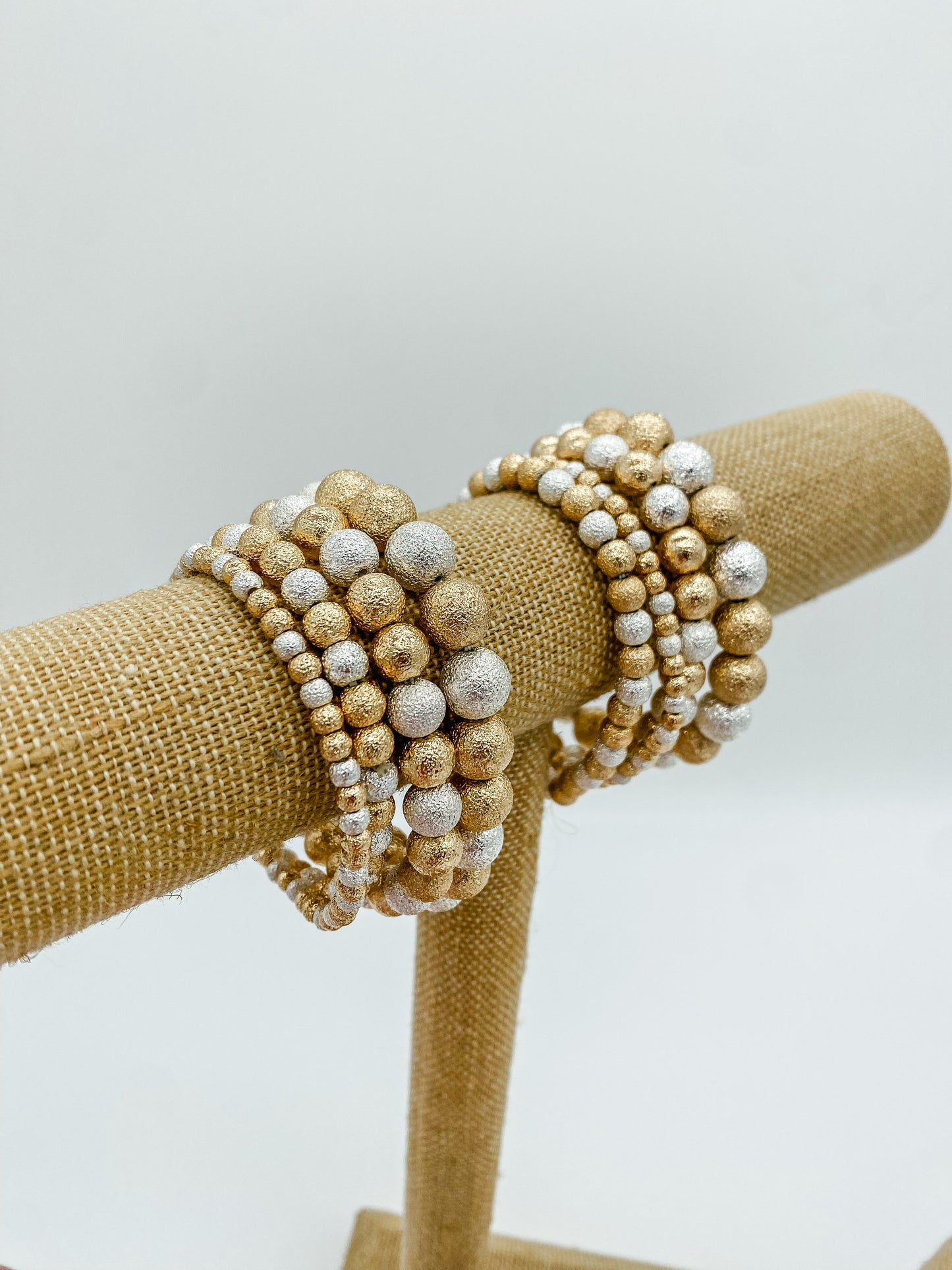 4 Row Beaded Bracelet