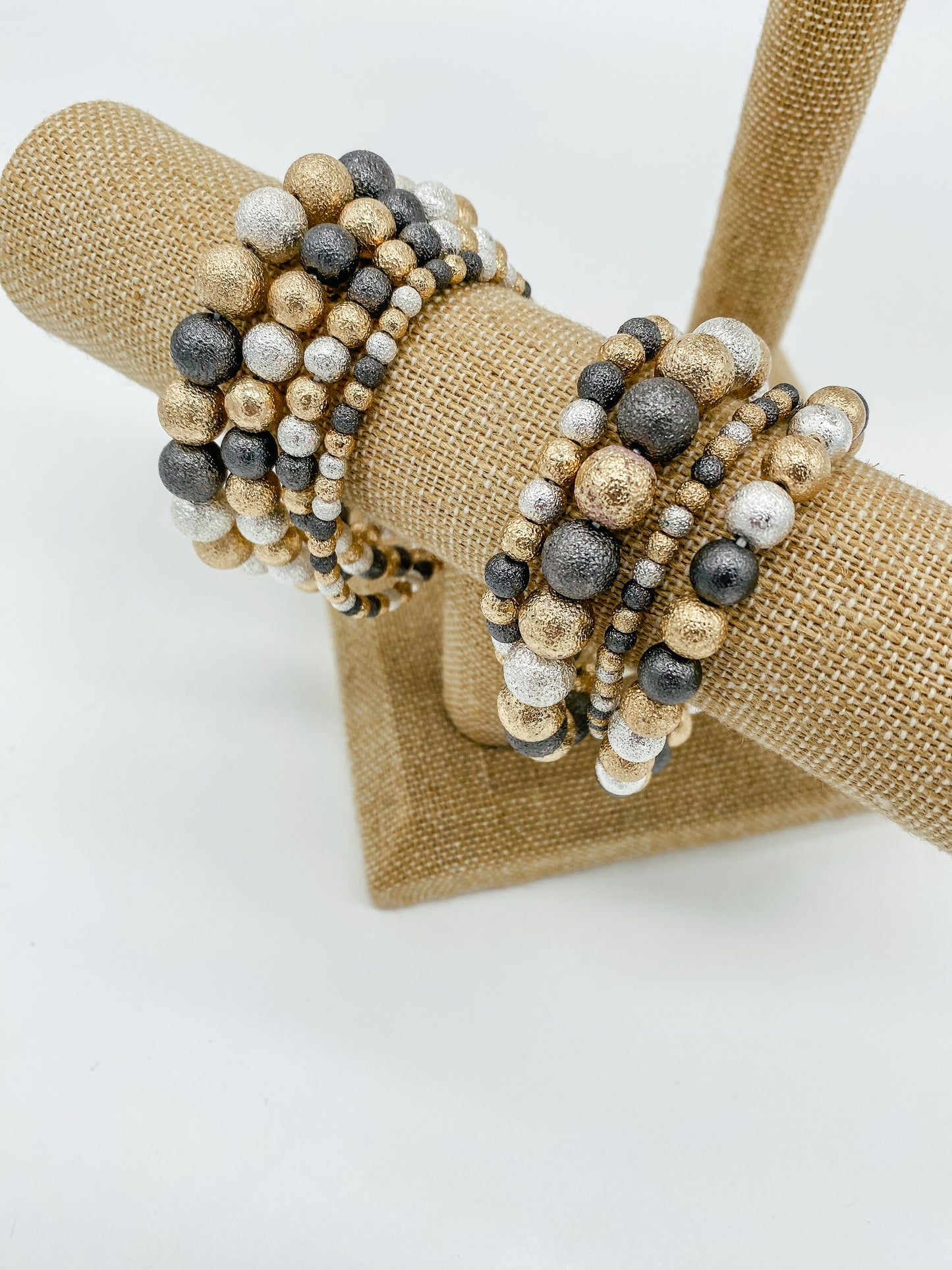 4 Row Beaded Bracelet