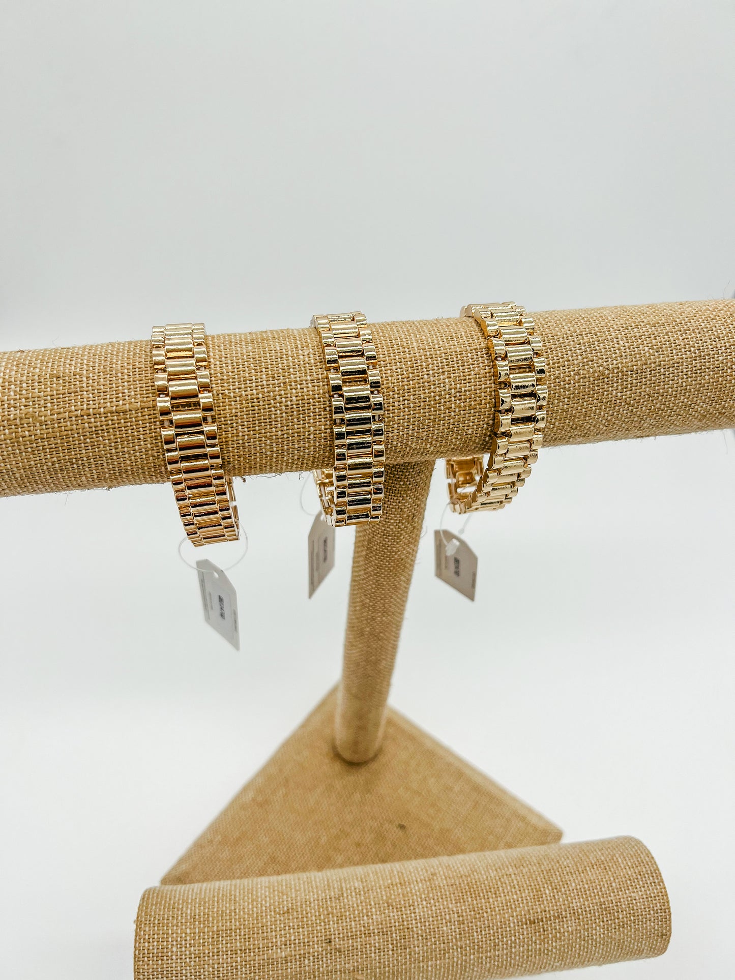 Gold Watch Band Bracelet