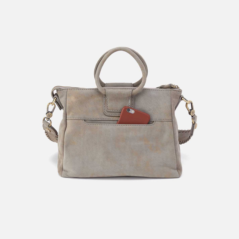 Hobo: Sheila Medium Satchel - Golden Granite