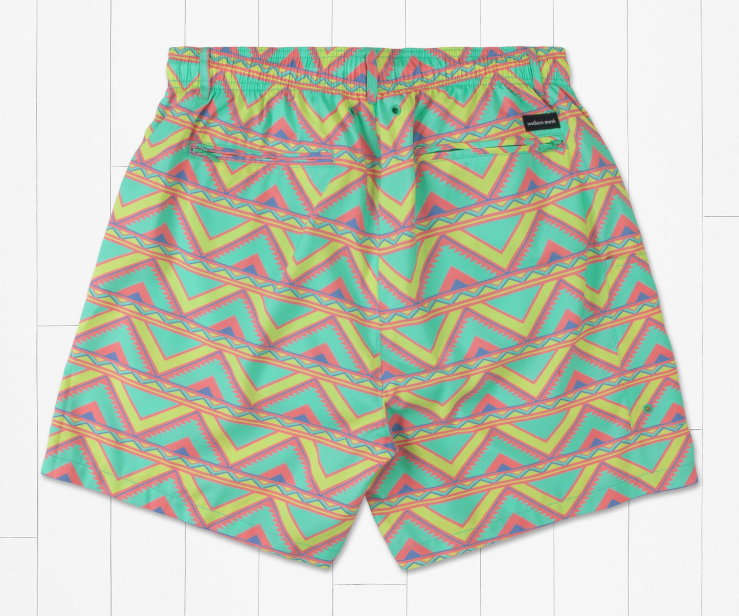 Dockside Swim Trunk - Santiago Sunrise