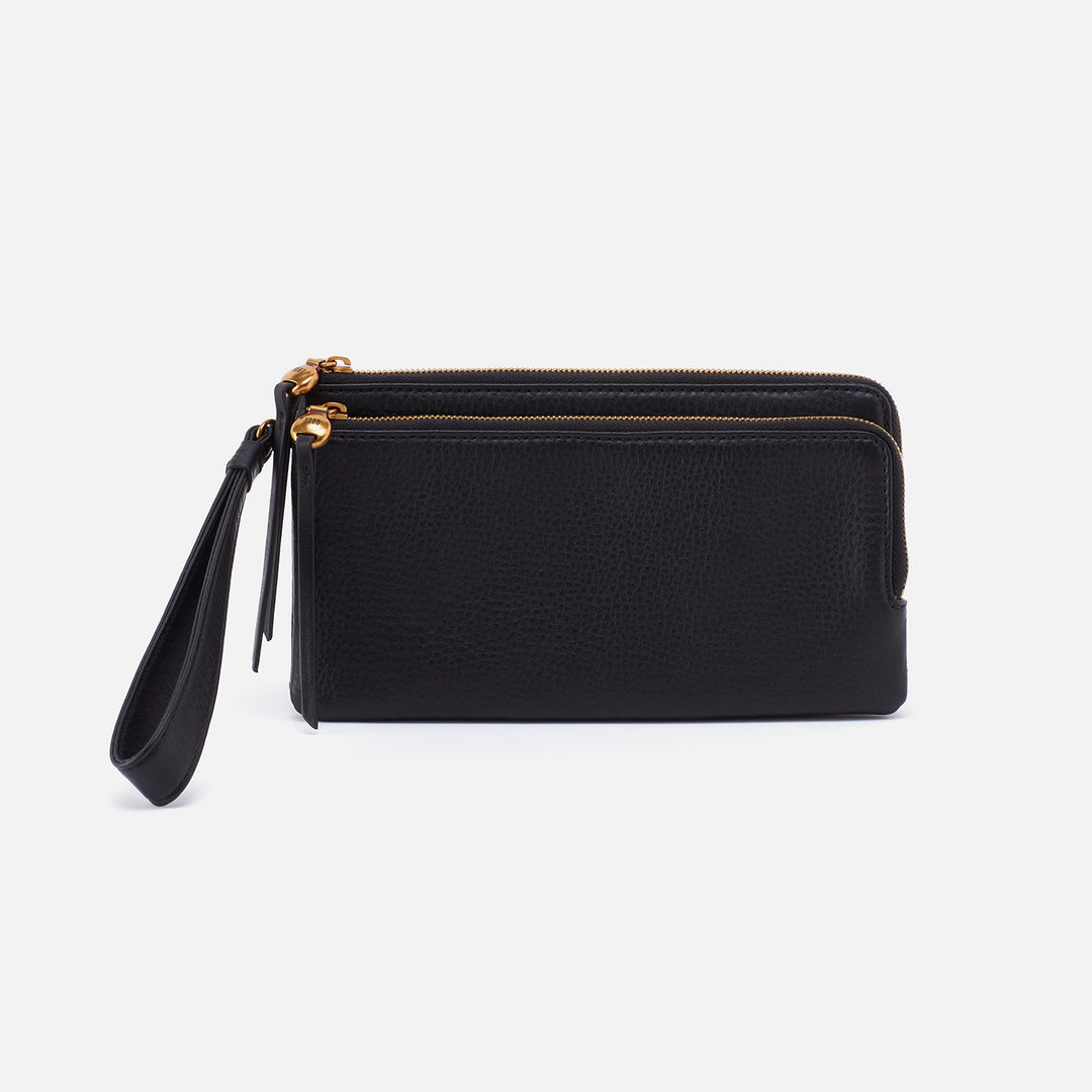 Hobo Dayton Wristlet - Black