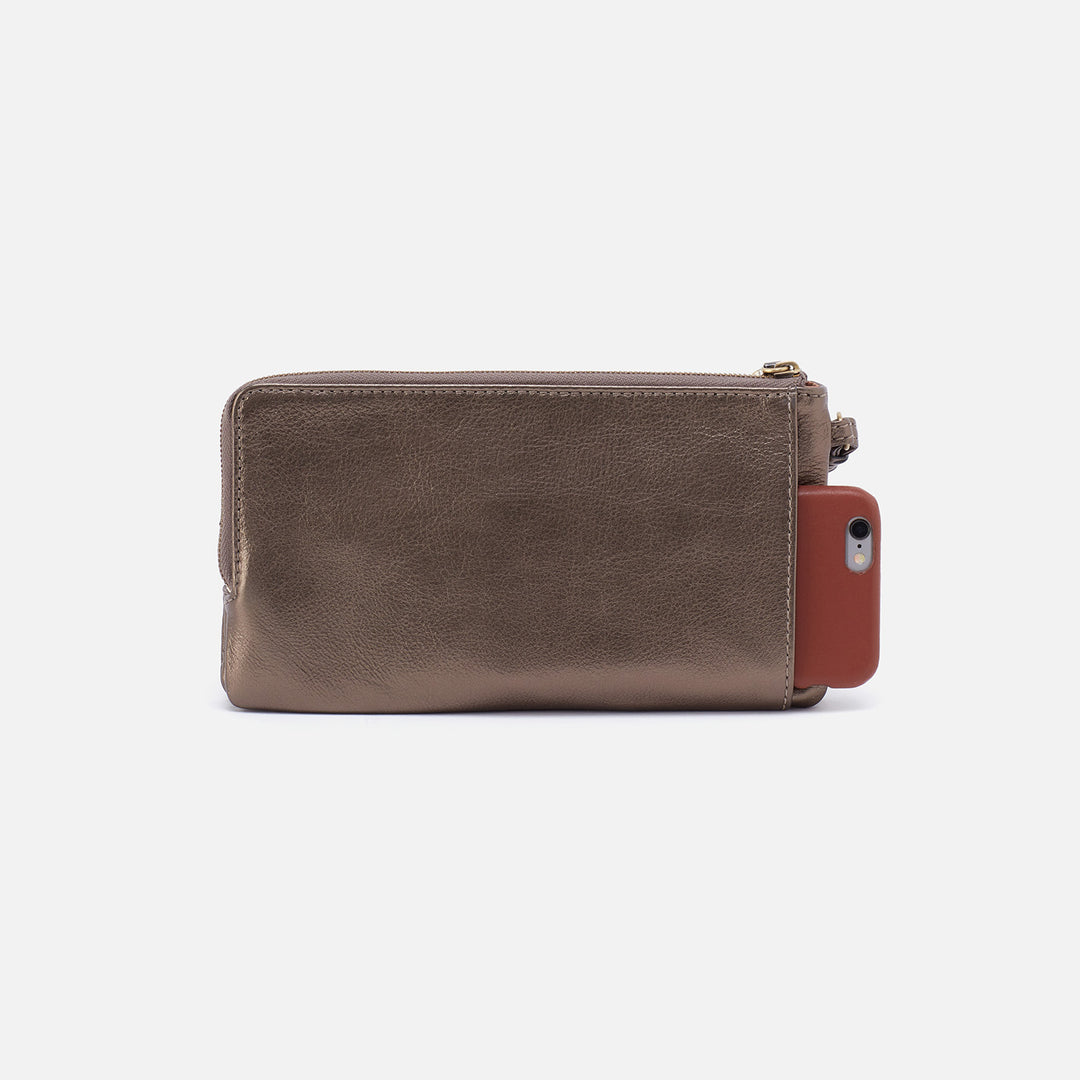 Hobo Dayton Wristlet - Pewter