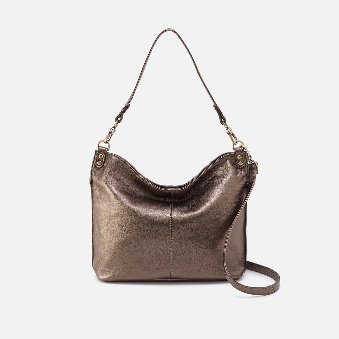 Hobo Pier Shoulder Bag - Pewter