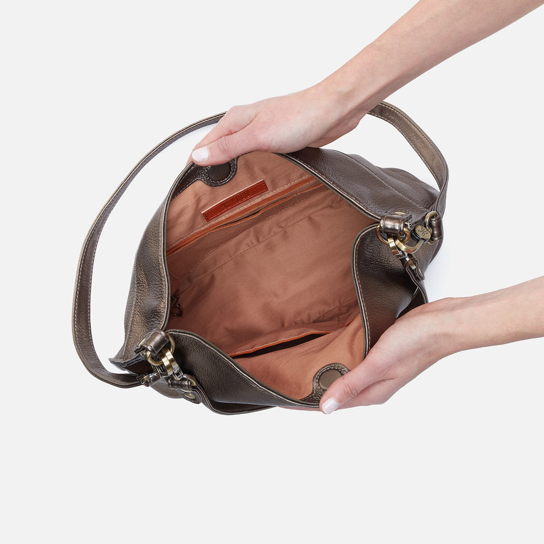 Hobo Pier Shoulder Bag - Pewter