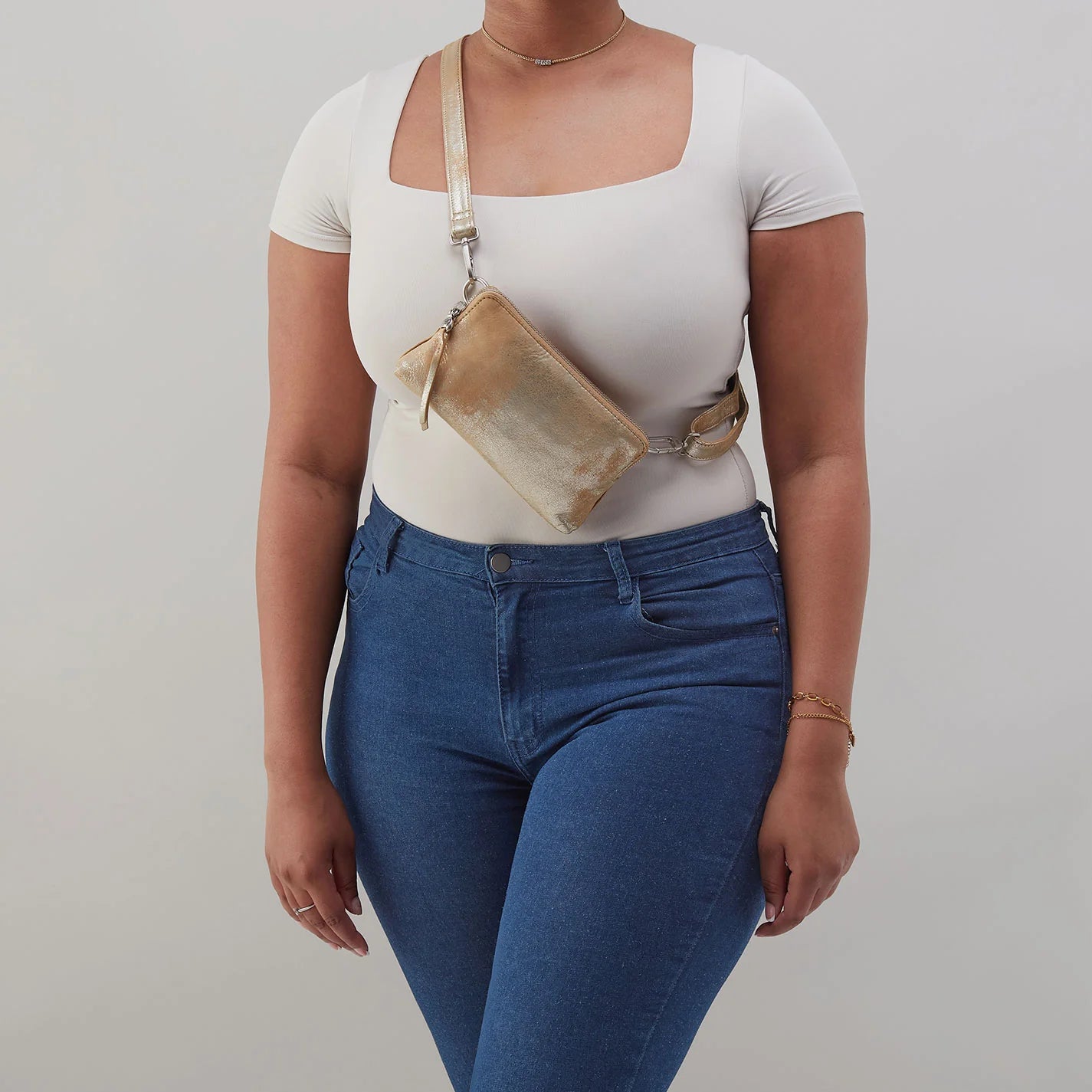 Hobo Fern Slim Belt Bag- Stardust