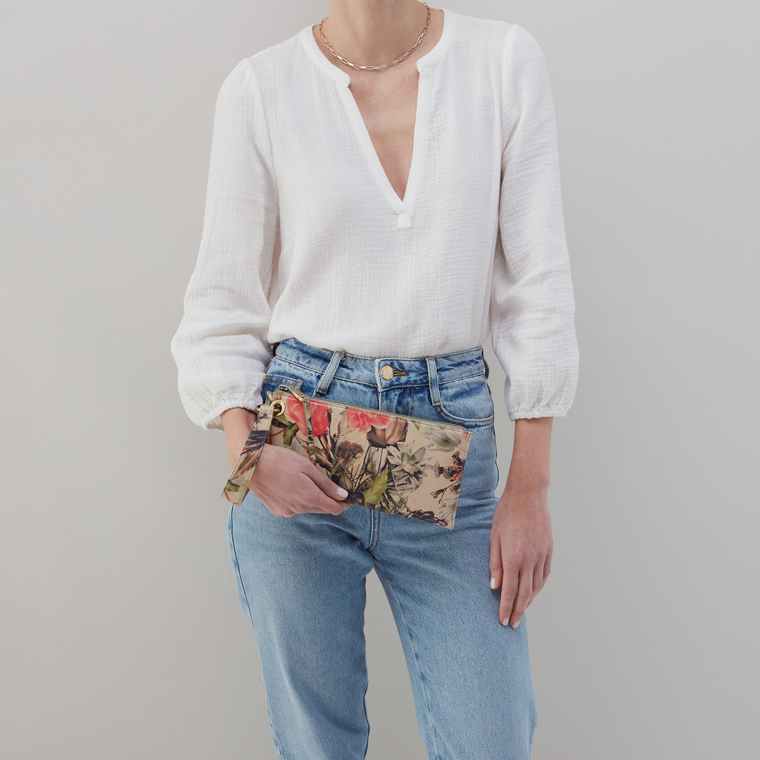 Vida Wristlet - Botanical Floral