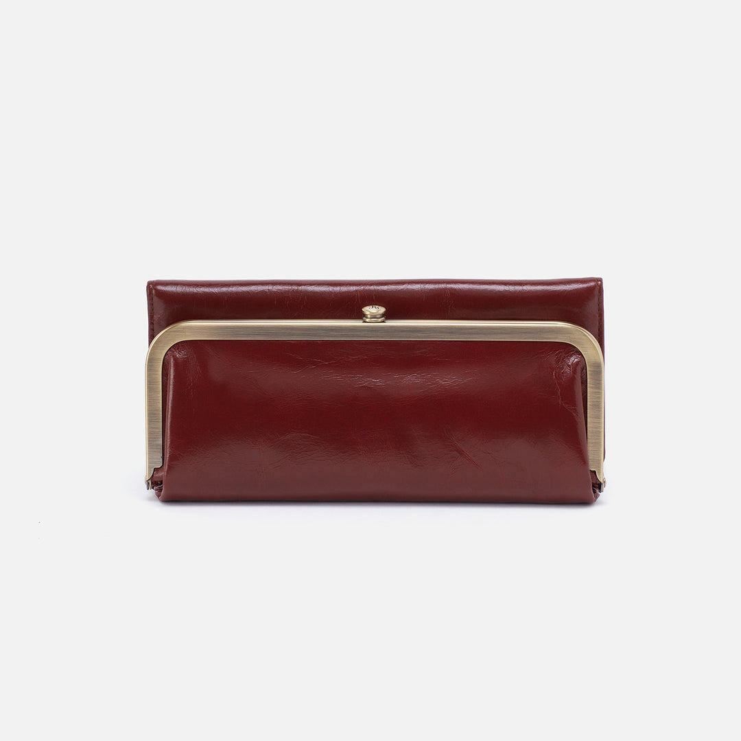 Hobo Rachel Continental Wallet - henna