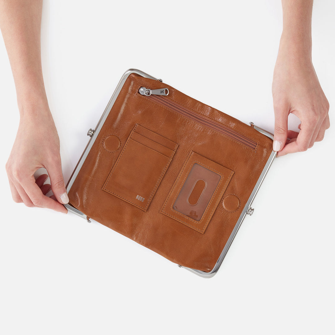 Hobo Lauren Clutch-Wallet - Truffle