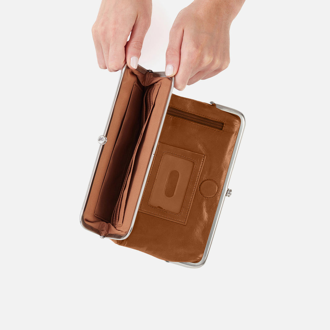 Hobo Lauren Clutch-Wallet - Truffle