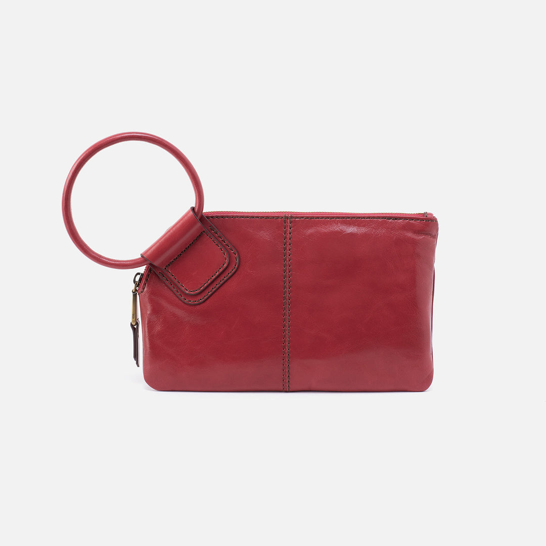 Hobo Sable Wristlet - Cranberry