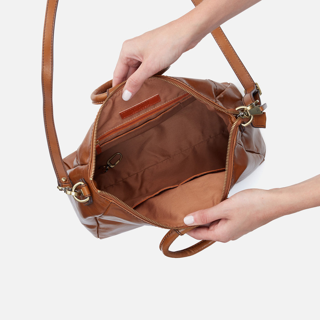 Hobo Sheila Medium Satchel - Truffle