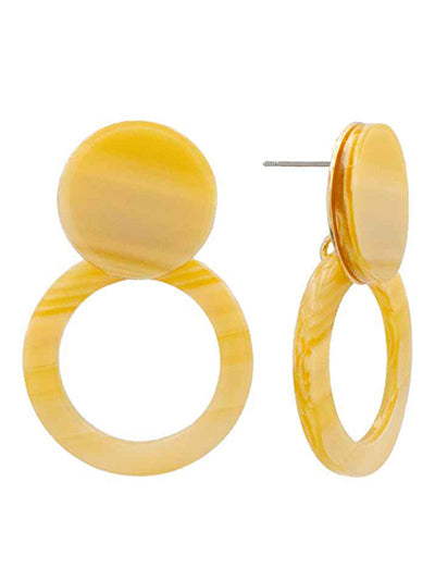 Cream Brulee Mini Hoops