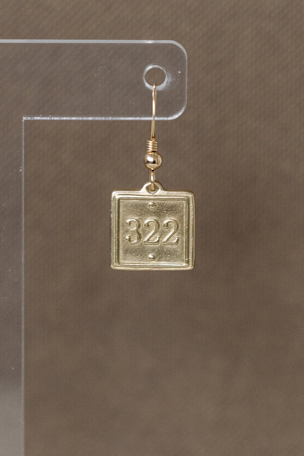 Madison Sterling: French Hook Earrings - Lamentations 3:22