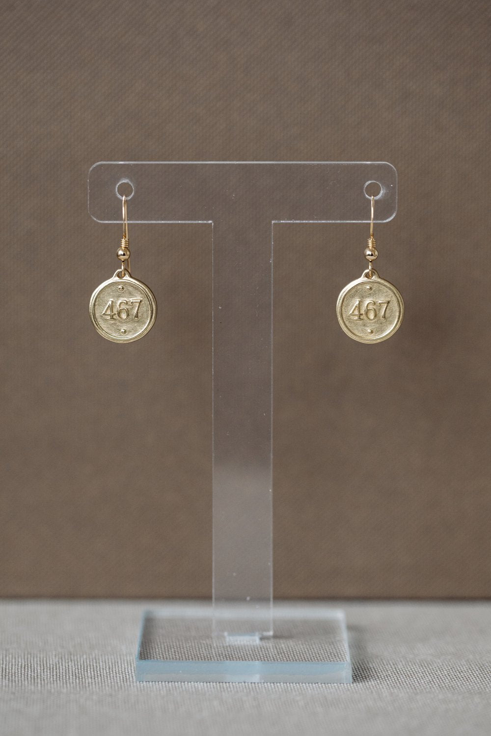 Madison Sterling: French Hook Earrings - Philippians 4:6-7