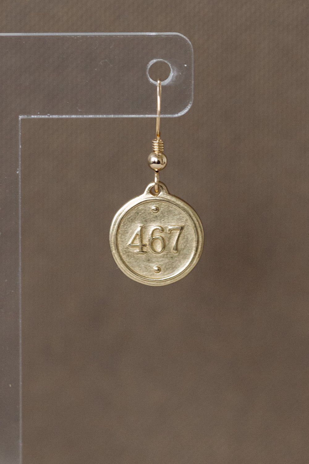 Madison Sterling: French Hook Earrings - Philippians 4:6-7