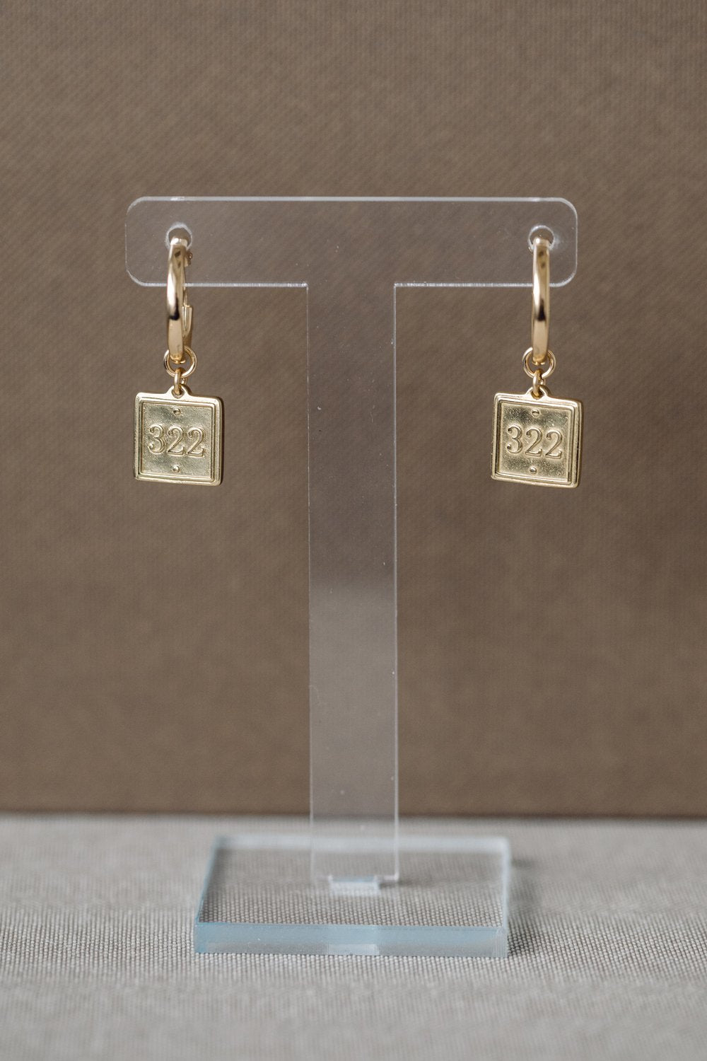 Madison Sterling: Hoop Earrings - Lamentations 3:22