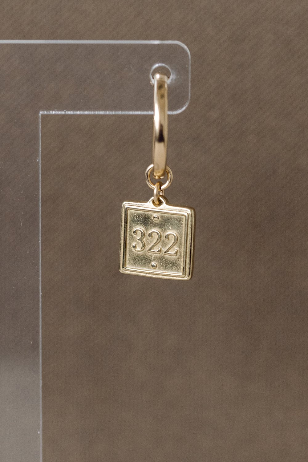 Madison Sterling: Hoop Earrings - Lamentations 3:22