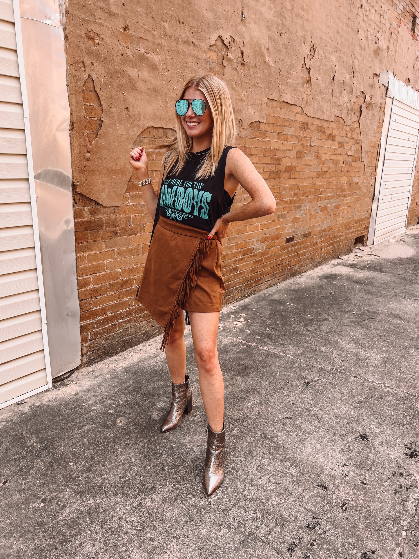 Wild West Fringe Skirt