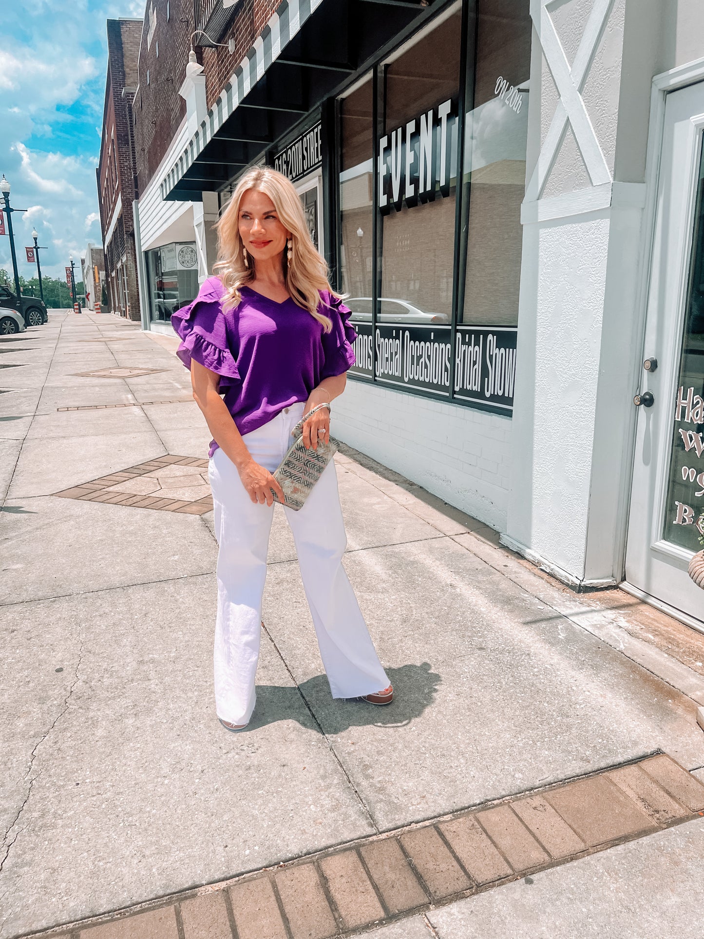 Fiji Ruffle Top