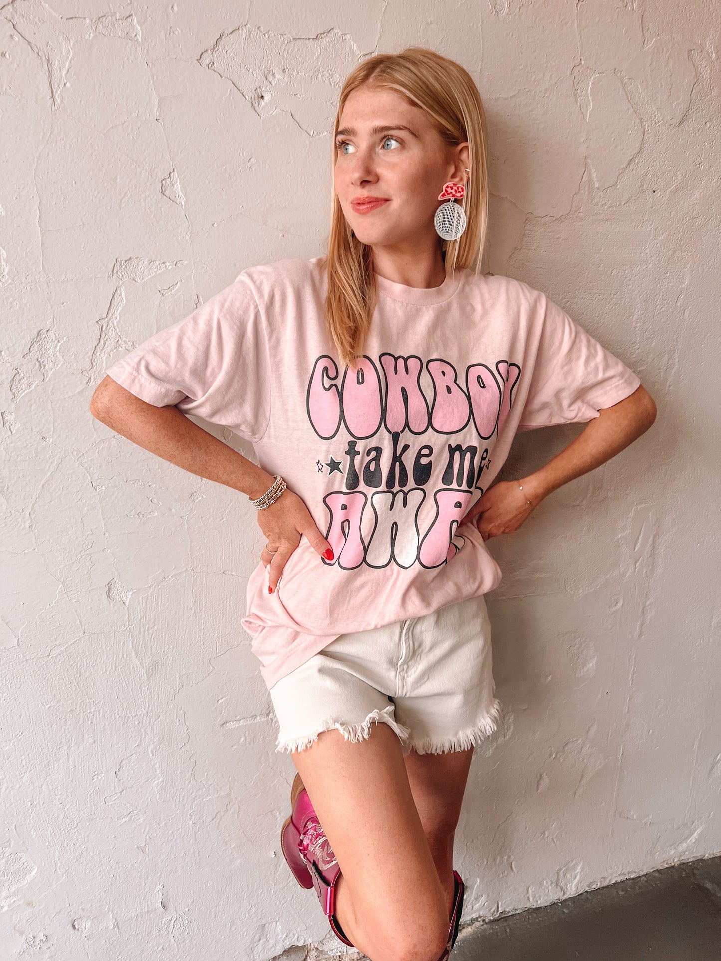 Cowboy Take Me Away Tee